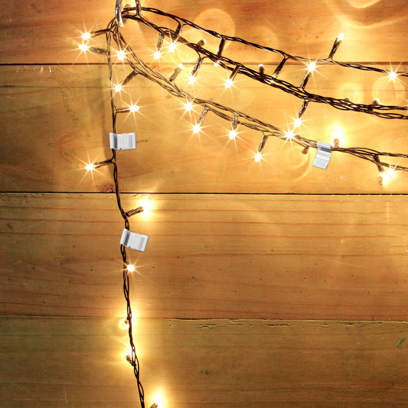 100Pcs Rust Resistant Metal Gu - Christmas Lights Outdoor 评论和价格
