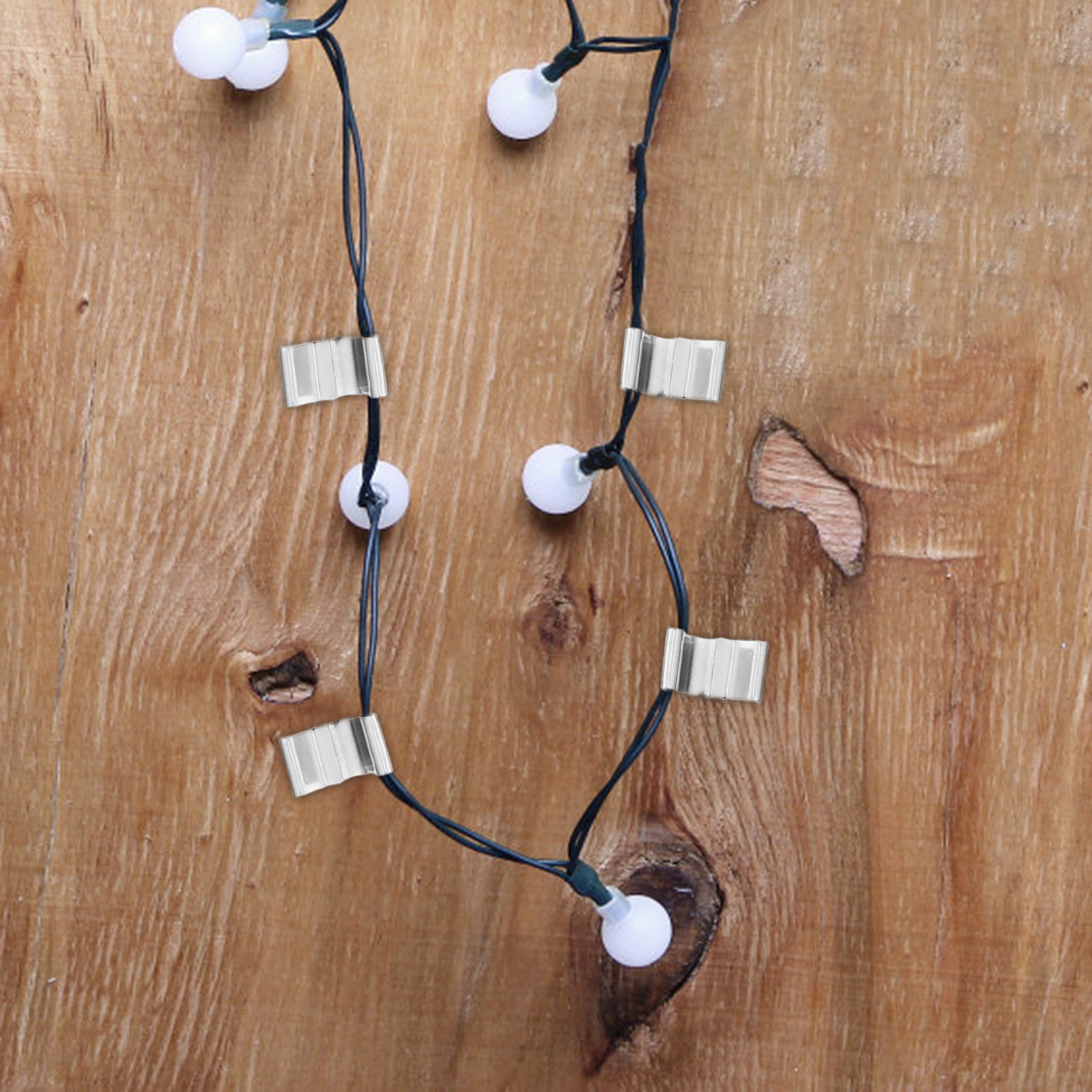 100Pcs Rust Resistant Metal Gu - Christmas Lights Outdoor 评论和价格