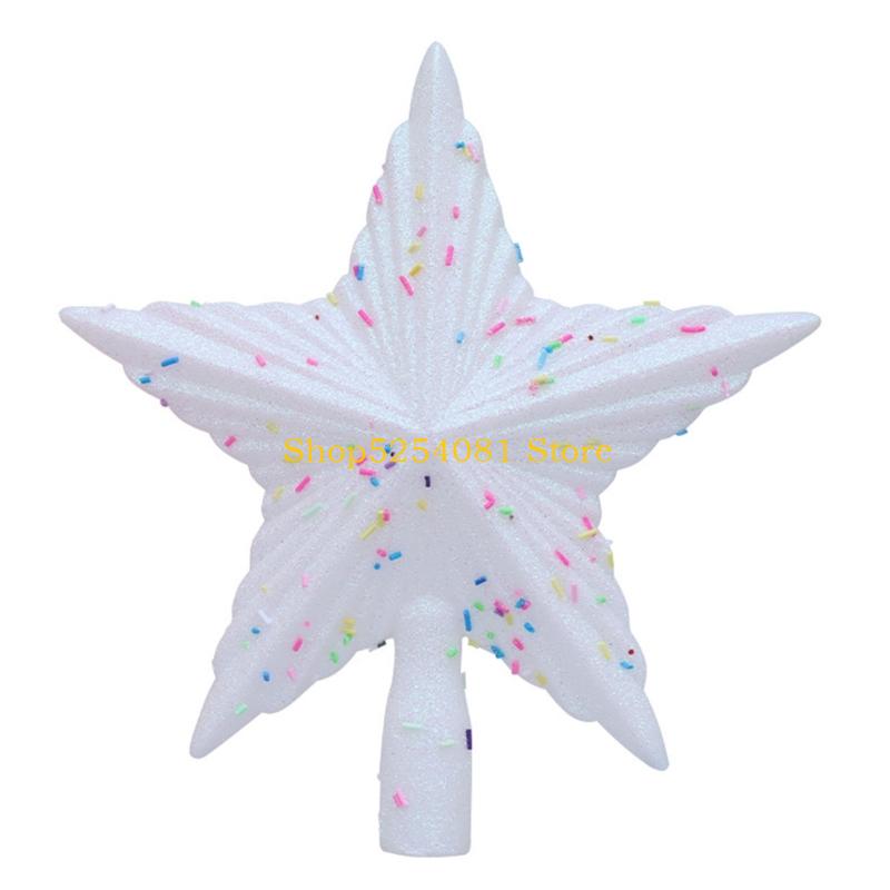 AXYC Beautiful Plastic Five Po - Star Tree Topper 评论和价格