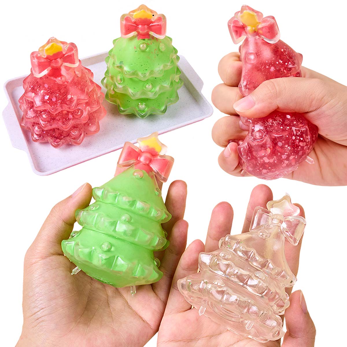 3D Christmas Tree Shape TPR Ho - Christmas Tree Artificial 评论和价格