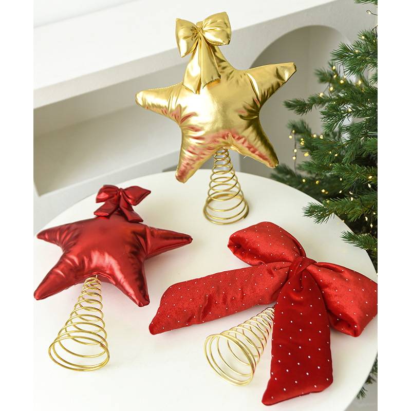 Christmas Star Tree Topper Bow - Star Tree Topper 评论和价格