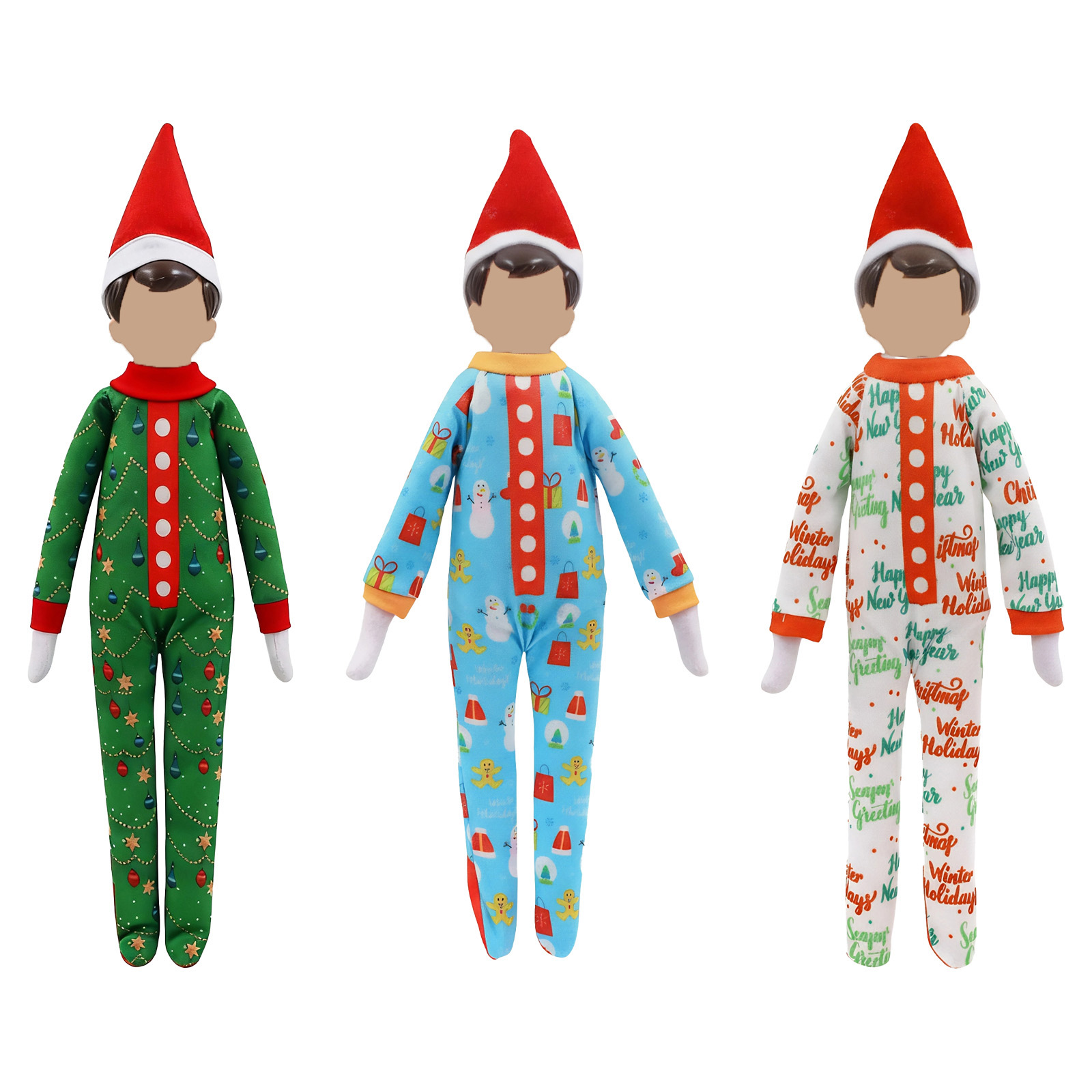 Suitable For 30cm Dolls, Chris - Santa Hat Plush 评论和价格