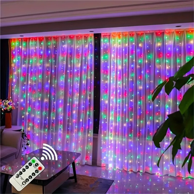 2026 USB LED Curtain String Li - Christmas Lights Outdoor 评论和价格