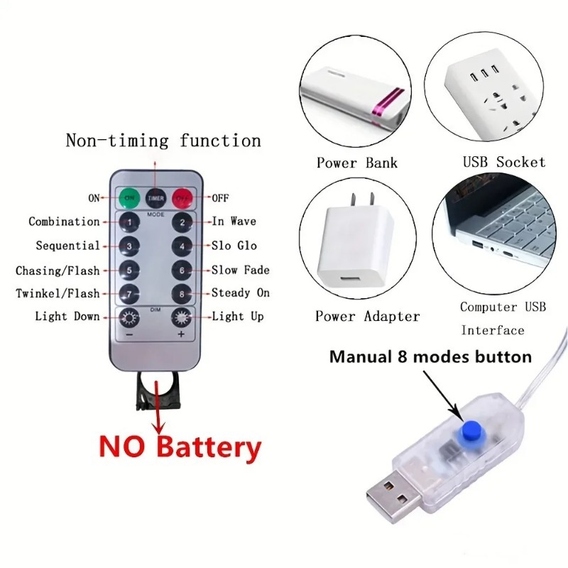 2026 USB LED Curtain String Li - Christmas Lights Outdoor 评论和价格