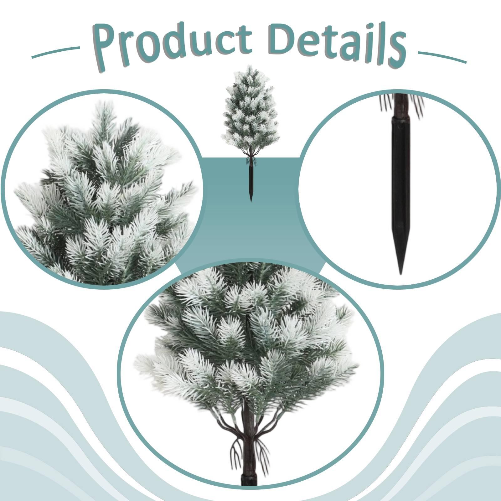 Garden Artificial Tree with Gr - Christmas Tree Artificial 评论和价格